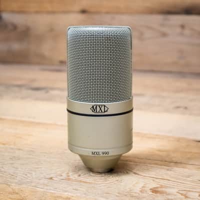MXL 990 Studio Condenser Microphone w/ Mic Clip Voice Vocal Mike U283295 image 2
