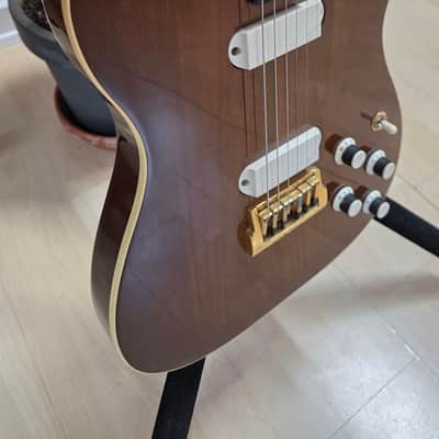 1983 Fender Telecaster Walnut Elite Gold RARE Flagship Top Model American Vintage 80s USA Electric Guitar Walnut Neck Original Hang Tag Manual image 17