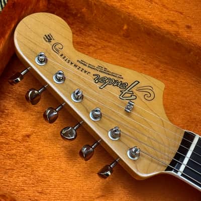2018 Fender American "Jazzblaster" 60th Anniversary Triple Jazzmaster Daphne Blue CuNiFe Wide Range MAJOR Upgrades USA G&G image 9