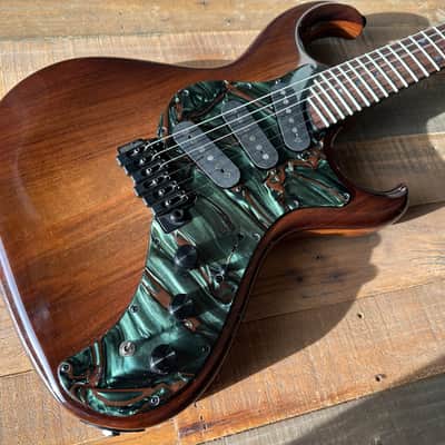 Rick Turner Guitars Electroline - Walnut Top with Scott Walker Buffer Booster & Kirinite Pickguard and Plates image 10
