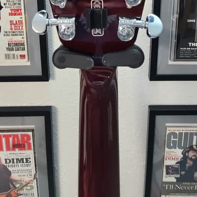 Dean V Floyd Rose CASE, Seymour Duncan Invaders, Awesome! - Wine red Dime 2021 image 9