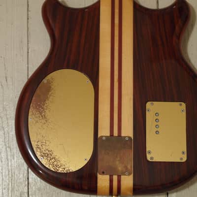 Alembic Series 1 Short Scale 4 string bass 1990 Clear Gloss image 5