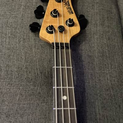 Ernie Ball Music Man StingRay Special 4 H with Ebony Fretboard 2024 - Present Faded Vintage Sunburst image 4