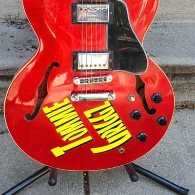 2005 Gibson ES335 Dot Reissue Faded Cherry~Ex Tommie Griggz w OHC~Pro Neck Repair~Player Grade image 4