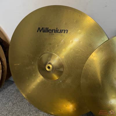 Millenium Brass 14,16,20 Cymbal Pack image 4