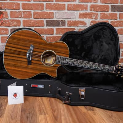 Taylor Presentation Series PS14CE Fall 2012 Limited Edition Sinker Redwood Top Natural w/Hard Shell Case image 2