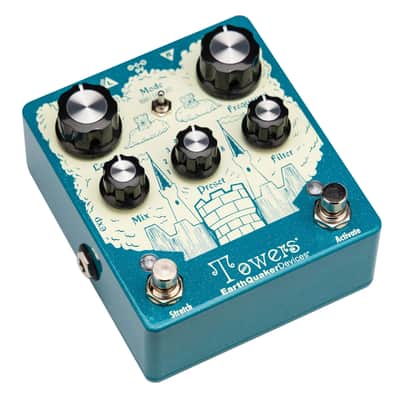 EarthQuaker Devices Towers Stereo Reverberant Filter Pedal 2026 - New! image 6