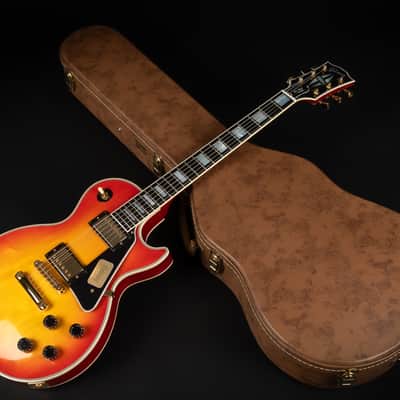 2013 Gibson Custom Shop Les Paul Custom - Heritage Cherry Sunburst | USA Long Neck Tenon 490R / 498T Humbucker Pickups 4.4kg | CoA OHSC image 25