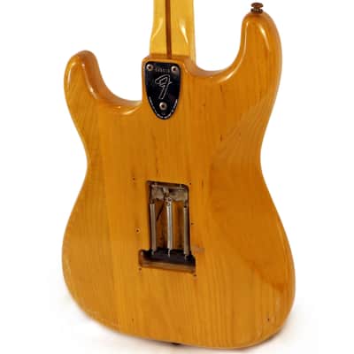 1975 Fender Stratocaster - Natural w/Original Floyd Rose Locking Tremelo. image 7