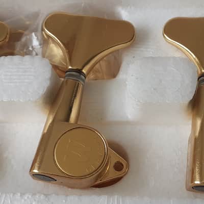 Warwick Buzzard, Striker & Reverso Original Gotoh Tuners 1990s Gold image 4