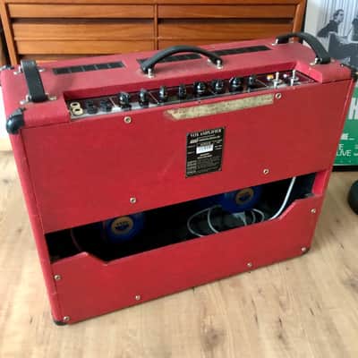 Vox AC30/6 TBX 3-Channel 30-Watt 2x12" Blue Alnico Guitar Combo 1995 Red (Warranty) image 6