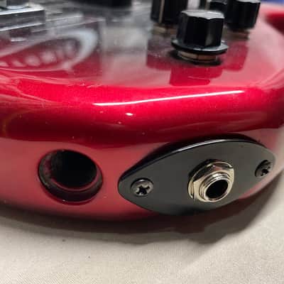 Heartfield DR Series DR-5 5-string Bass Aguilar Preamp MIJ Made In Japan Red/Black image 10