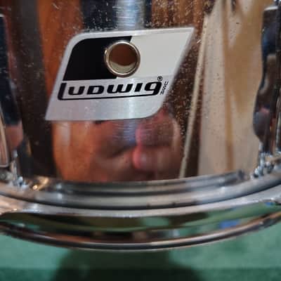 Ludwig Chrome Over Wood 5x14 Snare Drum image 2