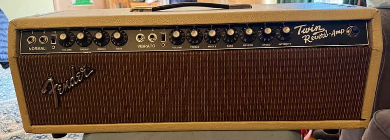 Fender Twin Reverb Head 2-Channel 100Watts image 1