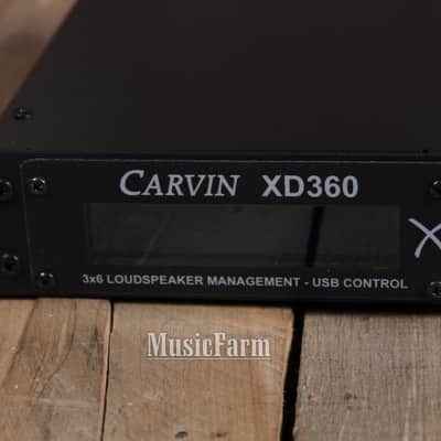 Carvin XD360 X Drive 3 x 6 Loudspeaker Management System Rack Unit Processor USB image 2