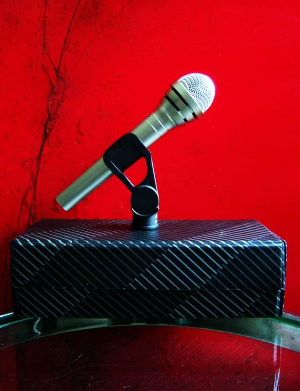 Vintage 1970's AKG D310 dynamic cardioid microphone Low Z w accessories # 1 D190E D1000E D330BT image 1