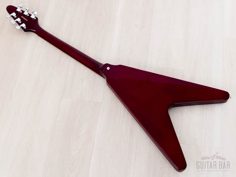 ギター EDWARDS E-FV-120D Cherry EDWARDS E-FV-120D Cherry 2014 Edwards by ESP E-FV-120D Flying V