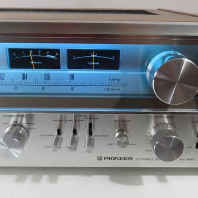PIONEER SX-880 FM/AM STEREO RECEIVER FULLY SERVICED RECAPPED + LED'S image 7