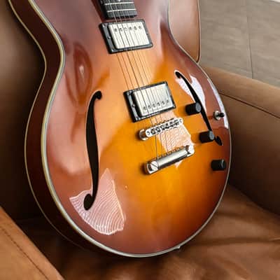 Eastman Romeo 2021 - Lollar Pickups Gold Burst Electric Guitar image 3