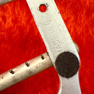 Bigsby B5 Vibrato tailpiece c 1970 - Nickel original vintage USA Gibson Gretsch guild Les paul sg image 3