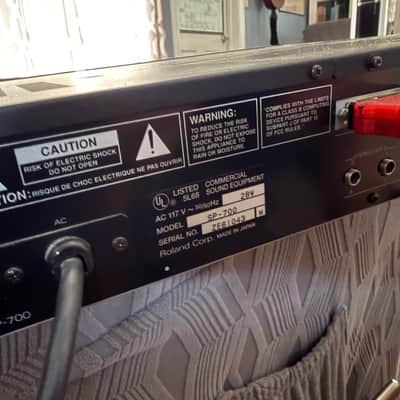 Vintage 1980s Roland SP-700 Sampler + Zulu SCSI USB adapter image 2