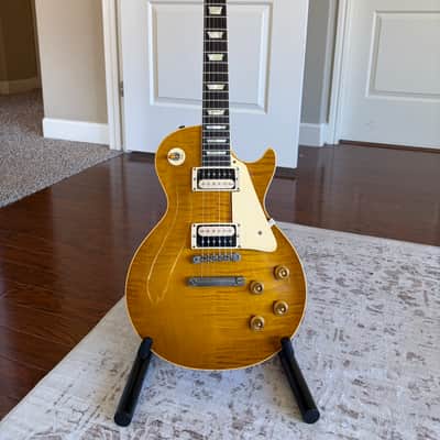 2025 Gibson Custom Shop 1959 Les Paul (R9) - Murphy Lab Ultra Light Aged - Sandy - 8.43lbs (Like New) image 1