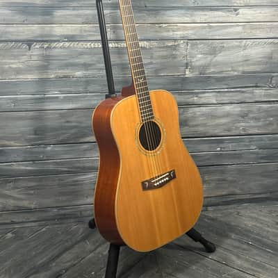 Ibanez AW500 Artwood Dreadnought Acoustic Guitar, Natural - w/HSC - x6414 - USED image 3