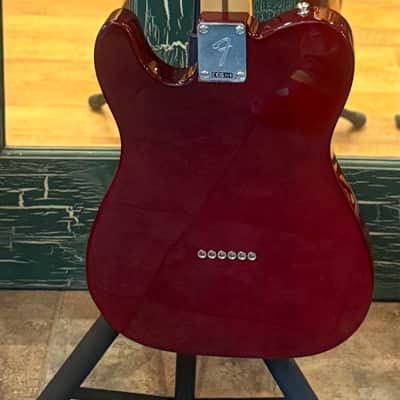 2026 Fender Player II Telecaster Mexi Electronic Guitar Transparent Cherry image 12