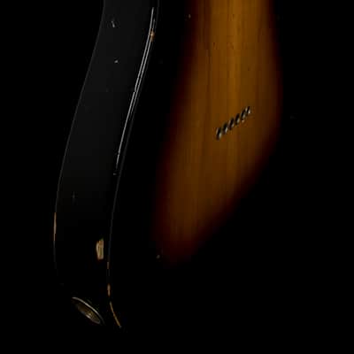 Fender Custom Shop 2018 NAMM LTD Blackguard Thinline Telecaster - Wide Fade 2-Color Sunburst #16139 image 9