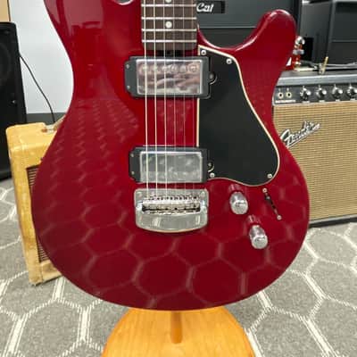 Ernie Ball Music Man HH Valentine - HR Red /Cherry 6 String Electric Guitar - *AUTHORIZED DEALER image 6