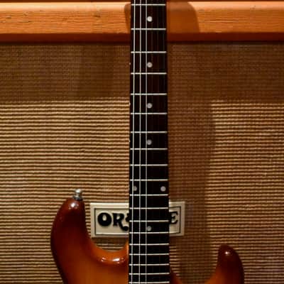Vintage 1960s Wilson Watkins Rapier 22 Original WEM Sunburst Electric Guitar image 4
