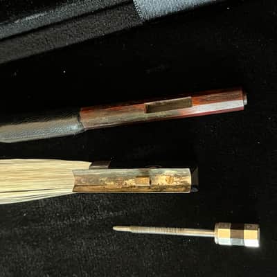 FC Pfretzschner stamped Violin bow vintage antique 60.79 grams approx image 13