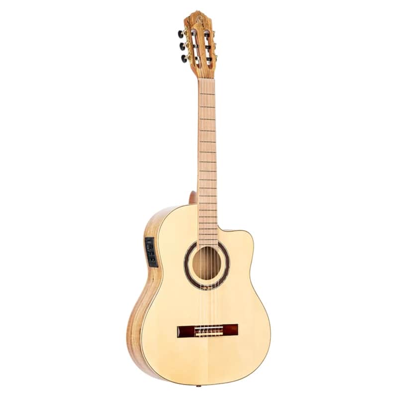 Ortega Signature Series Thomas Zwijsen Acoustic-Electric Nylon Classical Guitar w/ Bag image 1