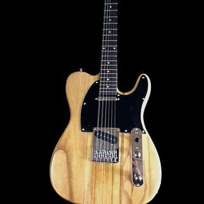 Guitars New 12 String Tele Style Sol ID Natural Electric Guitar Plus Gig Bag image 6