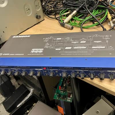 Samson S-Com 4 S Class 4-Channel Compressor/Gate 2010s - Blue image 2