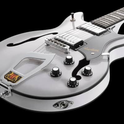 Hagstrom Alvar Swedish Frost Gloss w/Case image 4