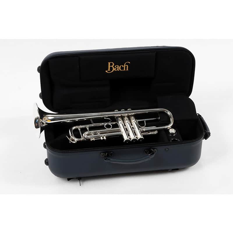 Bach 180S Stradivarius 37 Bell Series Professional Bb Trumpet Regular Silver Yellow Brass Bell image 1