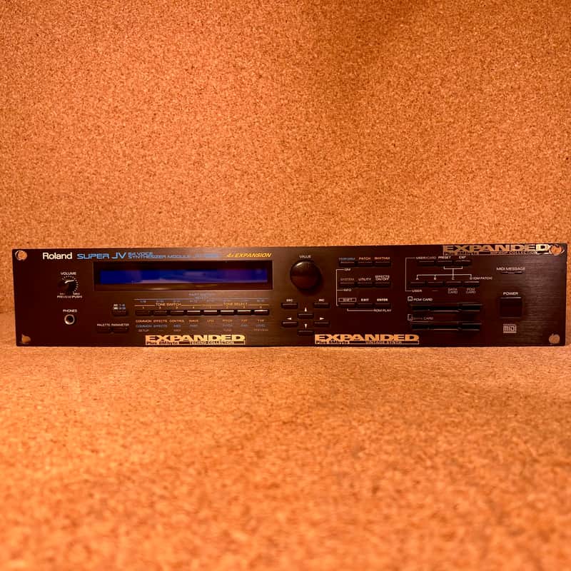 Roland JV-1080 64-Voice Synthesizer Module – Serviced – Warranty image 1