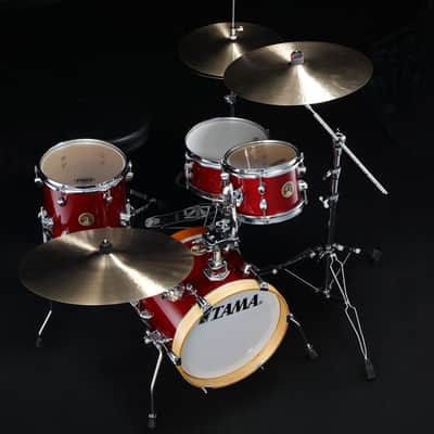 Tama LJK44S-CPM Club-Jam Flyer Shell Kit 4 pcs - Candy Apple Mist/Chrome HW image 3