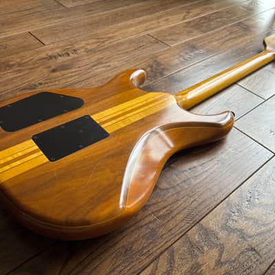 Vintage 1979 Greco GO II Brazen Picker Electric Guitar Walnut Brown MIJ Fujigen Japan image 11