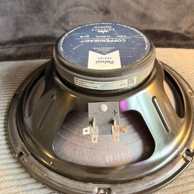 Eminence  10” Patriot The Copperhead 8 ohm 75w  2004 - Black & Navy image 3