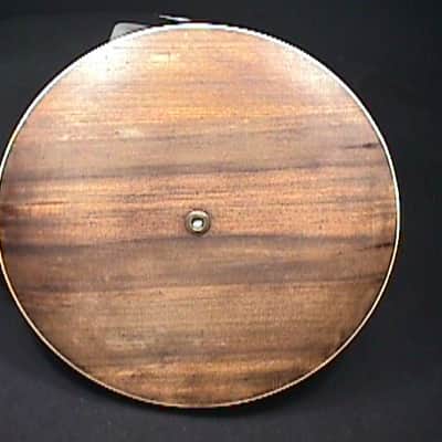 An Antique Conqueror Tenor Banjo with Resonator in it's Original Case & Ready to Play 2 B image 5