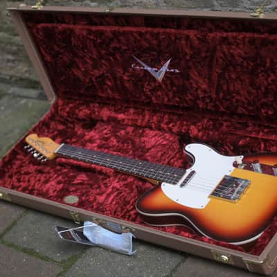 Fender Custom Shop Vintage Custom 1959 Telecaster, Custom NOS, Rosewood Fingerboard - Chocolate 3-Color Sunburst image 23