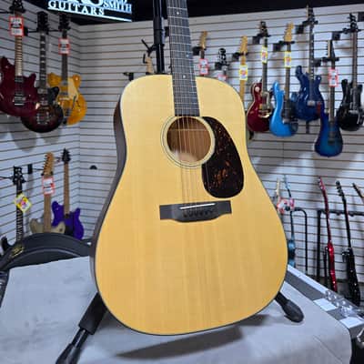 Martin D-18 Satin Standard Series Acoustic Guitar - Satin Natural with Aging Toner (2025) w/OHSC & PLEK*D #825 image 3