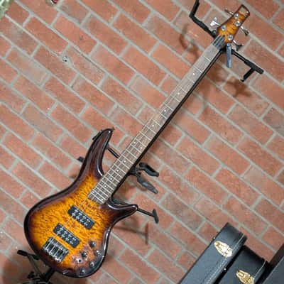 Ibanez SR400EQM-DEB Standard Soundgear Bass 2016 - Present - Dragon Eye Burst image 2