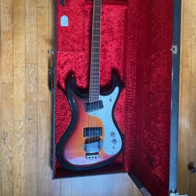 Mosrite Bass 1966 - Ventures style - Sunburst image 20