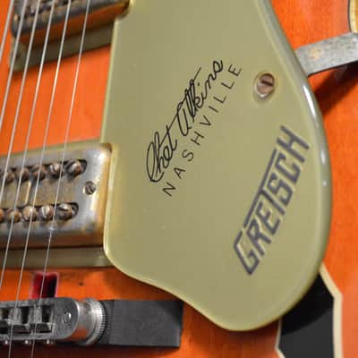 Gretsch G6120DC Chet Atkins Nashville Double Cutaway Orange Stain 1964/1965 image 16