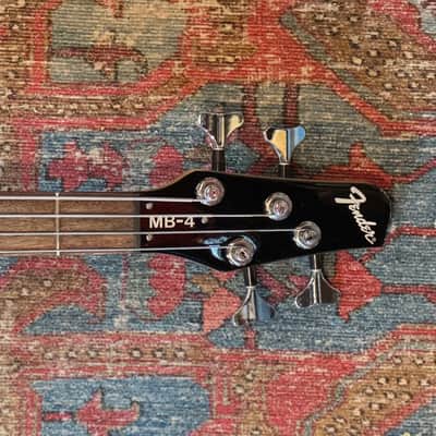 Fender MB-4 1995 - Black Made in Japan image 4
