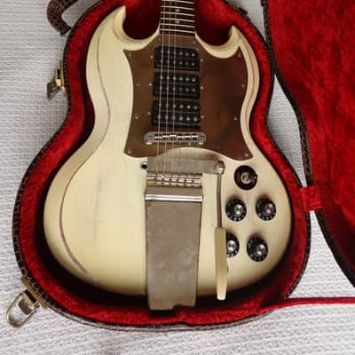 Gibson SG3 Special FADED White 3 PICKUP 490 PU Tone Selector Rare & Clean! 70523 image 10