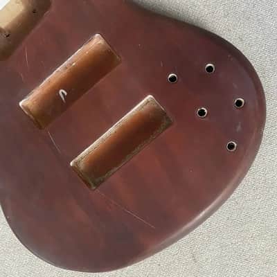 6 String Bass Basswood Body DIY image 4